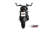 MIVV DELTA RACE Edelstahl schwarz YAMAHA XSR 900-GP 22-25