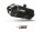 MIVV SPEED EDGE Edelstahl schwarz BMW F 800 GS 24-25