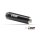 MIVV Oval Edelstahl schwarz BENELLI LEONCINO 500 17-25