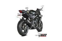 MIVV SR-1 Titan schwarz TRIUMPH STREET TRIPLE 765 R-RS 25-