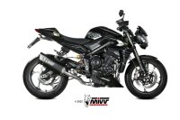 MIVV SR-1 Titan schwarz TRIUMPH STREET TRIPLE 765 R-RS 25-
