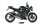 MIVV SR-1 Titan schwarz TRIUMPH STREET TRIPLE 765 R-RS 25-