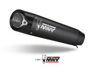 MIVV X-M5 Edelstahl schwarz TRIUMPH STREET TRIPLE 765 R...