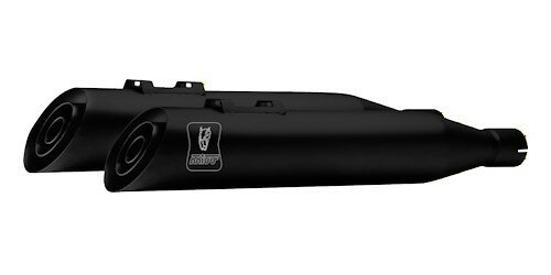 MIVV HR-1 Edelstahl (Full black) HARLEY DAVIDSON CVO ROAD-STREET GLIDE-ULTRA 24-