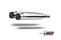 MIVV HR-1 Edelstahl (Full black) HARLEY DAVIDSON CVO...