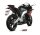 MIVV Delta Race Edelstahl schwarz APRILIA RS 125 17-20