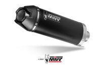 MIVV Komplettanlage AK-1 Edelstahl schwarz HONDA CBR 650...