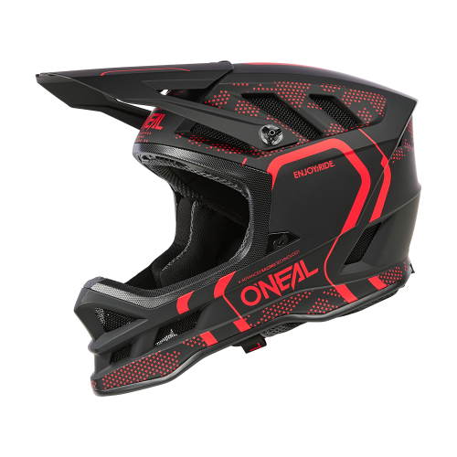 ONeal BLADE Polyacrylite Helmet STRIKE   Quin ready