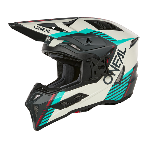 ONeal EX-SRS Helmet QUIN gray/teal   ECE22.06 / Quin included