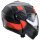 Caberg Helm Duke Evo Indy matt-gun metallic/schwarz-rot