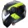 Caberg Helm Duke Evo Indy matt-gun metallic/schwarz-fluo-gelb