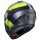 Caberg Helm Duke Evo Indy matt-gun metallic/schwarz-fluo-gelb