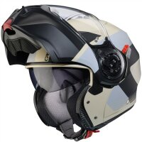 Caberg Helm Duke Evo Indy matt-sand/schwarz-grau