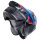Caberg Helm Tourmax X Sarabe matt-gun metallic/schwarz-blau-rot
