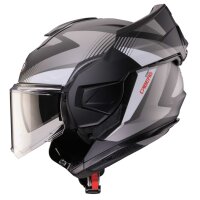 Caberg Helm Trip Lunar matt-schwarz/grau-weiß