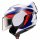 Caberg Helm Trip Lunar weiß/blau-rot