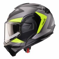 Caberg Helm Trip Lunar matt-schwarz/grau-fluo-gelb