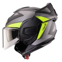 Caberg Helm Trip Lunar matt-schwarz/grau-fluo-gelb