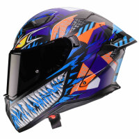 Caberg Helm Drift Evo II Nobo matt-schwarz/blau-lila-fluo-orange