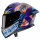 Caberg Helm Drift Evo II Nobo matt-schwarz/blau-lila-fluo-orange