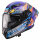 Caberg Helm Drift Evo II Nobo matt-schwarz/blau-lila-fluo-orange