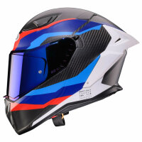 Caberg Helm Drift Evo II Matt Carbon matt-schwarz/rot-blau-weiß