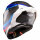 Caberg Helm Drift Evo II Matt Carbon matt-schwarz/rot-blau-weiß