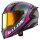 Caberg Helm Avalon X Optic matt-schwarz/grau-Fuchsia