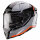 Caberg Helm Avalon X Pure grau/schwarz-fluo-rot