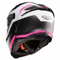 Caberg Helm Avalon X Pure matt-schwarz/weiß-fluo-Fuchsia