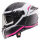 Caberg Helm Avalon X Pure matt-schwarz/weiß-fluo-Fuchsia