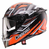 Caberg Helm Avalon X Brama matt-schwarz/fluo-rot-anthrazit