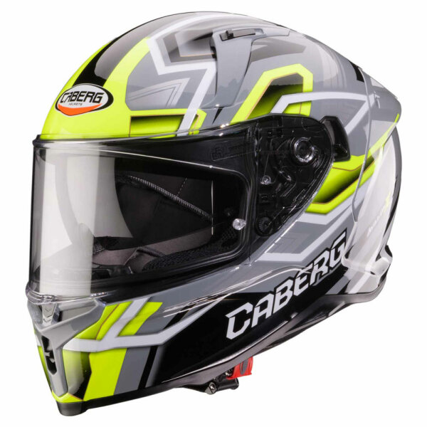 Caberg Helm Avalon X Brama grau/schwarz-fluo-gelb