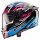 Caberg Helm Avalon X Brama schwarz/hellblau-fluo-gelb-Fuchsia