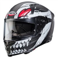 Caberg Helm Avalon X Punk matt-grau/schwarz-rot