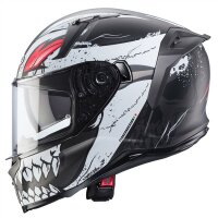 Caberg Helm Avalon X Punk matt-grau/schwarz-rot