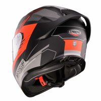 Caberg Helm Roxter Colt matt-schwarz/grau-fluo-rot