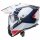 Caberg Helm Tanami Scram weiß/blau-rot
