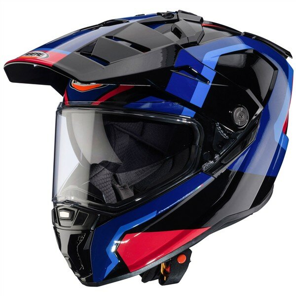 Caberg Helm Tanami Scram schwarz/blau-rot