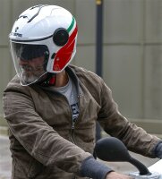 Caberg Helm Soho Zephyr Italia weiß/grün-rot