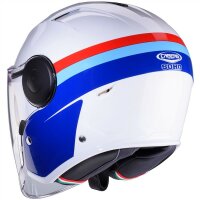 Caberg Helm Soho Zephyr weiß/blau-rot