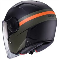 Caberg Helm Soho Zephyr matt-schwarz/grün-orange