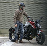 Caberg Helm Soho Zephyr matt-schwarz/grün-orange