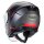 Caberg Helm Flyon II Boss matt-grau/rot-schwarz