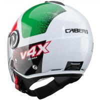 Caberg Helm Riviera V4 X Alpha Italia weiß/rot-grün