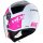 Caberg Helm Riviera V4 X Alpha weiß/schwarz-Fuchsia