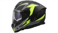 LS2 Integralhelm FF818 Storm III Dynamo schwarz matt /...
