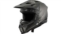 LS2 Crosshelm MX703 X-Force Pro schwarz / grau matt