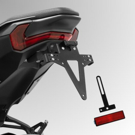 Kennzeichenhalter-Set | KAWASAKI Z900 | 25-26 verstellbar | inklusive Reflektor | Halter | KZB