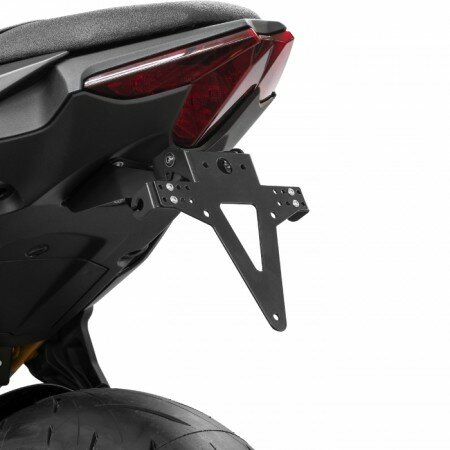 Kennzeichenhalter | KAWASAKI Z650S | 26- verstellbar | schwarz | inkl. Reflektorhalter